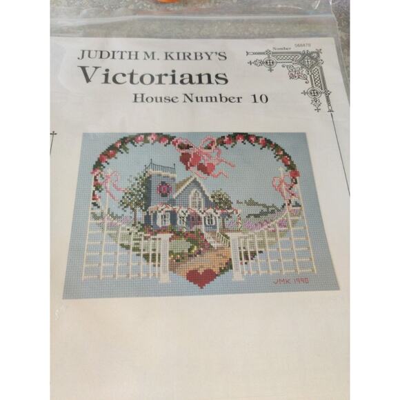 Judith M. Kirby Victorians House Number 10 Cross Stitch Complete Kit - Picture 3 of 5